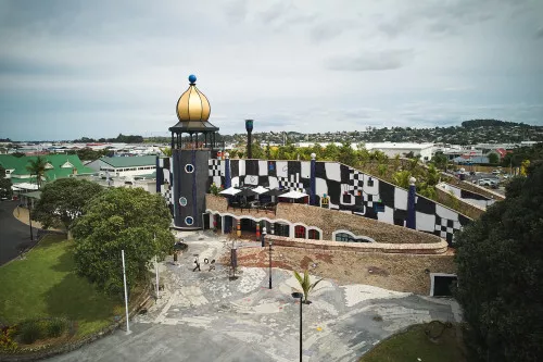 Hundertwasser Art Centre with Wairau Māori Art Gallery